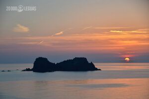 Atardecer en las Columbretes